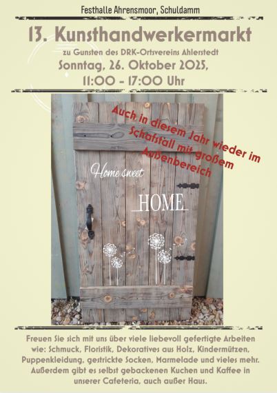 Kunsthandwerkermarkt Ahrensmoor